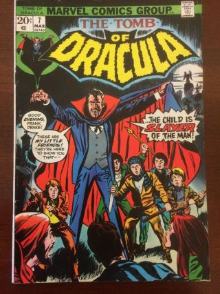 The Tomb Of Dracula 7 (marvel Comics 1972) Night Of The Death Stalkers