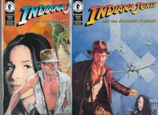 Indiana Jones And The Golden Fleece 1 - 2 Set (vf/nm) Dark Horse Comics