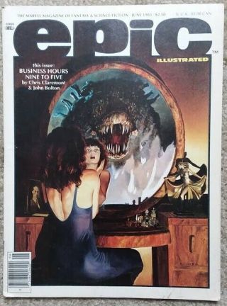 Epic Illustrated Vol 1,  No 18 June 1983