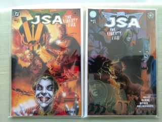 Jsa: The Liberty File 1,  2 (complete Series)