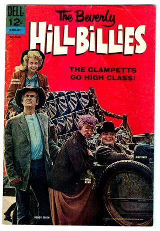 The Beverly Hillbillies Comics 4 In Vg A 1964 Dell Comic