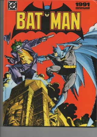 Batman Annual 1991 Near Uk Hard Back Book