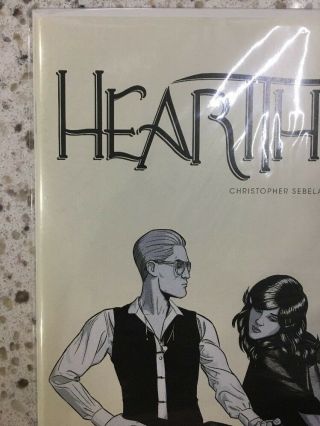 HEARTTHROB 1 Comic Book Variant FLEETWOOD MAC Rumours Cover Signed Filardi Oni 4