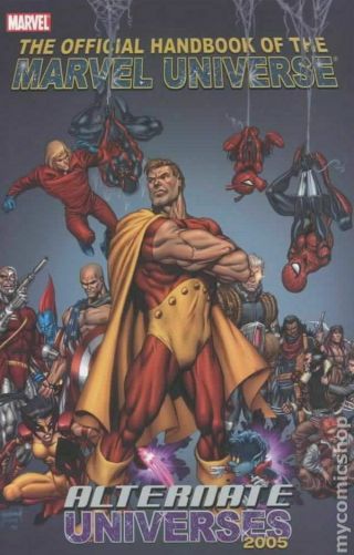 Official Handbook Of The Marvel Universe Alternate Universes 2005 Fn Stock Image
