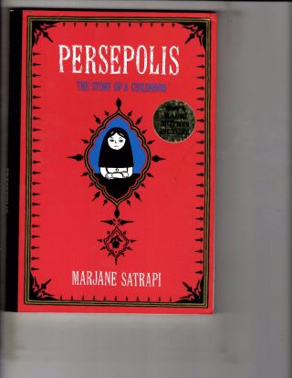 Persepolis The Story Of A Childhood Marjane Satrapi Graphic Novel Comic J163