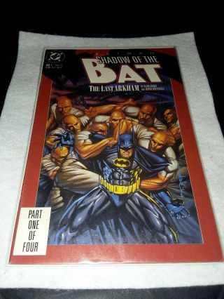 Batman Shadow Of The Bat The.  Last Arkham 1 - 4 1992.  1st App Of V.  Szasz