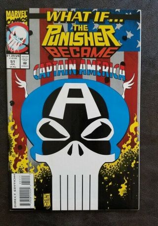 What If Issue 51 The Punisher Became Captain America (1993) Nm