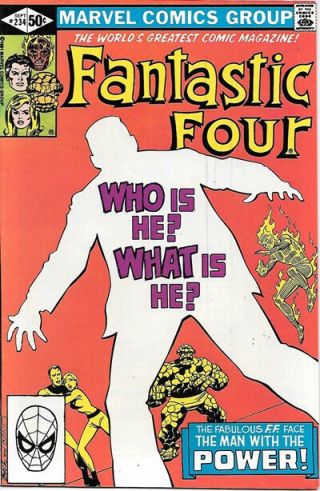 Fantastic Four Comic Book 234,  Marvel Comics 1981 Near Unread
