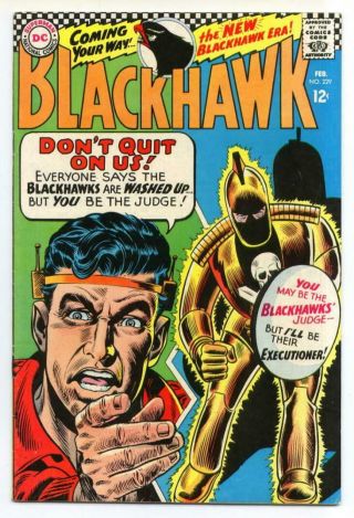 Blackhawk 229 (dick Dillin) Silver Age - Dc Comics Fn/vf {50 Off}