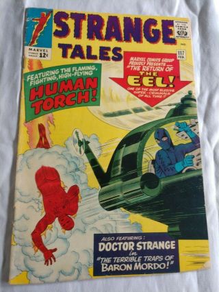 Strange Tales 117 Early Doctor Strange,  The Eel