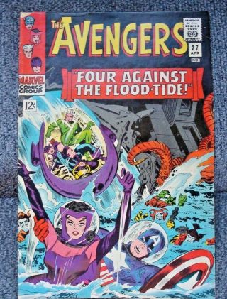 1966 Marvel Comics The Avengers 27