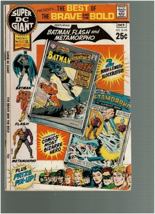 Dc Giant S - 16 Best Of Brave And The Bold Batman Flash Metamorpho F -