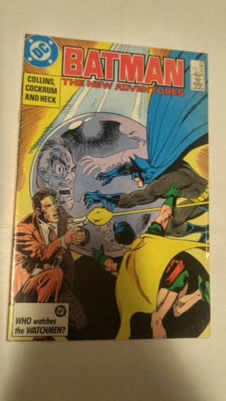 Batman 411 September 1987 Dc Comics Collins Cockrum Heck