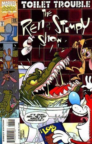 Ren And Stimpy Show 38 1996 Fn 6.  0 Stock Image