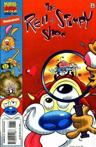 Ren And Stimpy Show 43 1996 Fn 6.  0 Stock Image