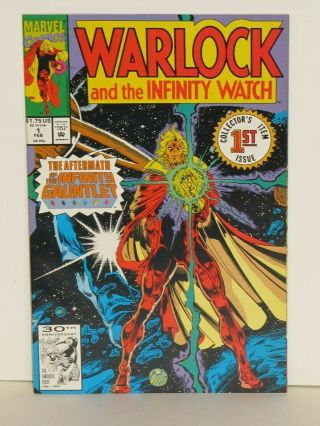 Warlock 1 The Aftermath Of The Infinity Gauntlet Marvel Comics Vol.  1 1 1991