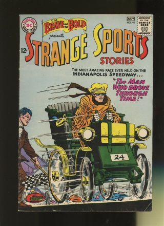 Brave And The Bold 48 Vg/fn 5.  0 1 Book Dc Coimcs 1963 Strange Sports Stories