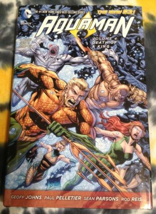 Aquaman Vol 4 Death Of A King (hc) - Dc Comics / 52