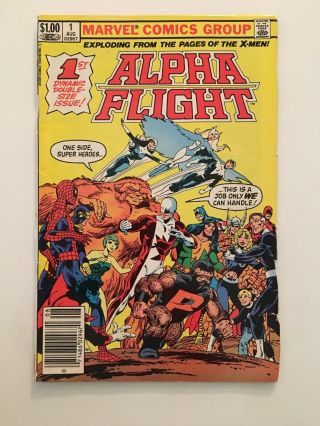 Alpha Flight 1 (aug 1983,  Marvel)