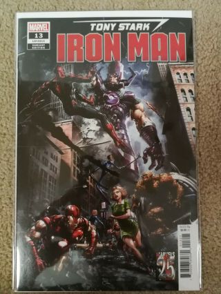 Tony Stark Iron Man 13 Variant Cover 2019 Nm In Canada