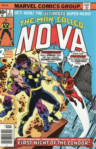 Dc Comics - The Man Called Nova 2 - Vf,  (first Condor)