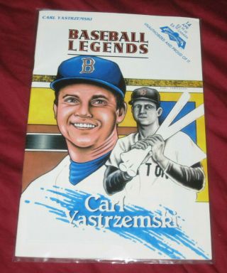 Carl Yastrzemski Comic Book Baseball Legends