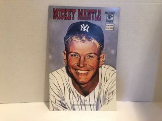 Mickey Mantle Comic Baseball Card Insert Edition Limited 965 Of 1500