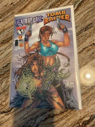 Witchblade/tomb Raider 1/2 Dynamic Forces In Fine Or Better Comic
