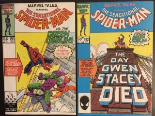 Marvel Tales 191 192 (reprints Spider - Man 97 98 99 Drug Abuse,  121 Vfnm