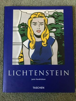 2006 Tashen Hardcover Book Roy Lichtenstein History 1923 - 1997 Life And Death Art