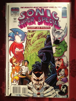SONIC The HEDGEHOG SPECIAL Comic Book 1998 7 PARALLEL PARADIGM Bagged VF - 2