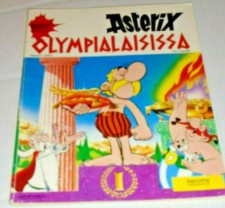 Finland Asterix At The Olympic Games Comic Book From 1974 (fourth Edition)