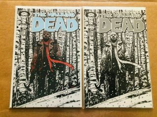The Walking Dead Comic,  15th Anniversary 7,  Black And White And Color Variant