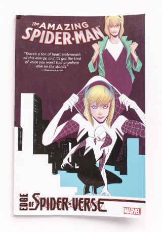 Spider - Man Edge Of Spider - Verse Marvel Graphic Novel Comic Book