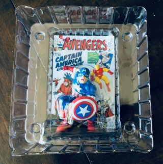 Avengers Captain America 3D Comic Standee SHOWDOWN Loot Crate April 2019 5