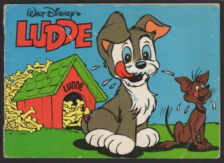 Scamp - Ludde - Lady And The Tramp - 1979 Vintage Swedish Walt Disney 