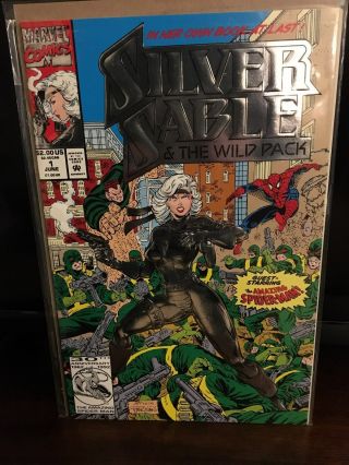 Marvel Comics Silver Sable & The Wild Pack Issue 1 June 1992 Nm,