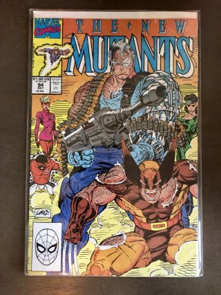 Marvel Comics The Mutants 94 Wolverine & Cable Rob Liefeld 1990