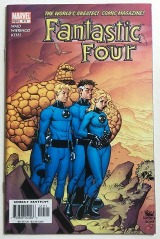 Fantastic Four 511 1st Appearance The One Above All Very Fine,  Vf,