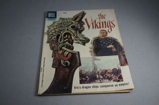 1958 The Vikings No.  910 Comic Book - Dell Comics / Kirk Douglas