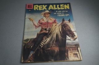 Seotember - November 1957 Rex Allen No.  26 Comic Book - Dell Comics