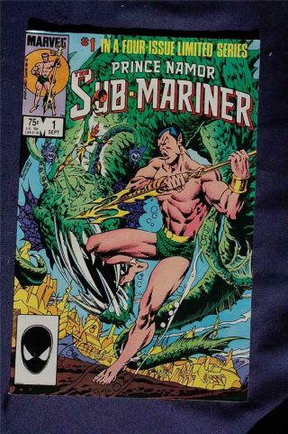 Marvel Comics Prince Namor Sub - Mariner Number 1 September 1984