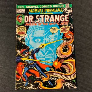 Marvel Premier 10 Dr.  Strange Fine 6.  0 Bagged Boarded