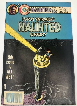 Charlton Comics Haunted Number 65 Dec 1,  1982 Vol.  12 Vintage Comic Book