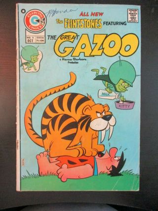 The Great Gazoo 6,  The Flinstones,  - Vg,  3.  5,  1974 Hanna - Barbera Comic