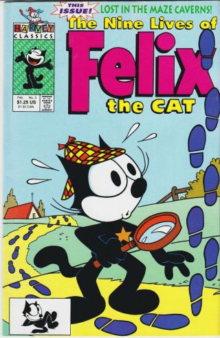 Nine Lives Of Felix The Cat (harvey,  1991 Series) 3 Feb - 1992 Near