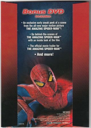 Spider - Man 6 Mini Comic w/ Walmart Sneak Peak DVD Promo NM,  2012 3