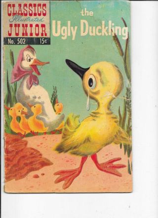Classics Illustrated Junior 502 The Ugly Duckling