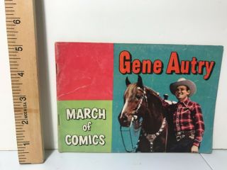 Vintage 1952 Gene Autry March Of Comics No.  90