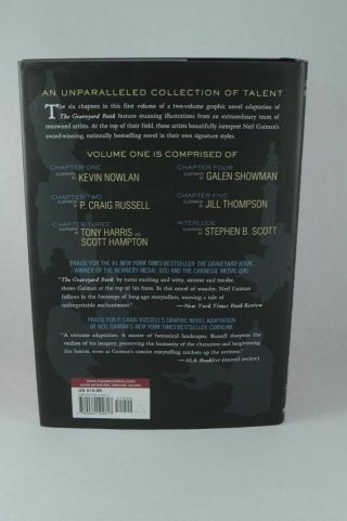 Neil Gaiman - The Graveyard Book Vol.  1 P.  Craig Russell 2014 HC Hardcover 2